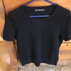 “346” Brooks Brothers Pure Cashmere short sleeved tee shirt